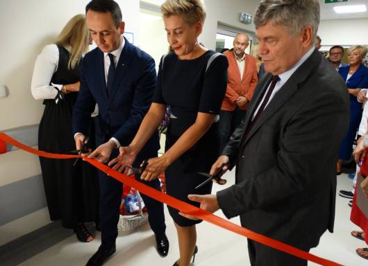 Uroczyste zakończenie II etapu inwestycji pn. Przebudowa Oddziału Ginekologiczno-Położniczego oraz Neonatologii i Patologii Noworodka wraz z zespołem porodowym