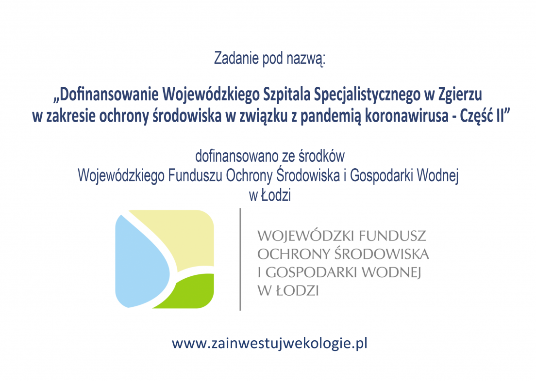 Druga umowa o dofinansowanie ze środków WFOŚi GW w Łodzi podpisana