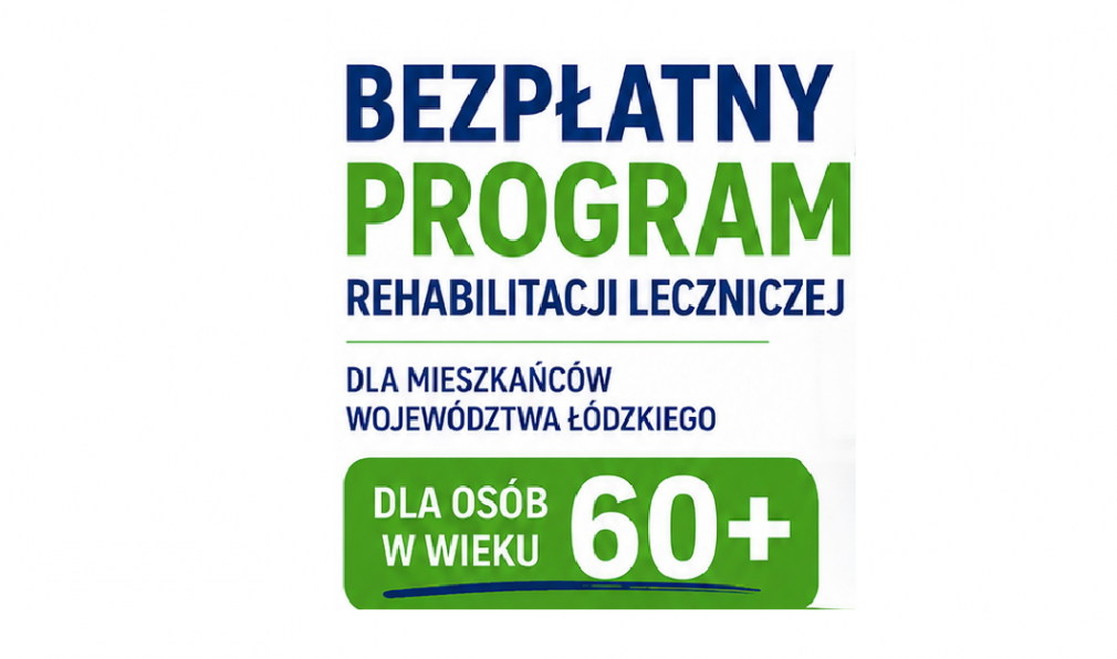 Bezpłatny program rehabilitacji leczniczej dla osób 60+ w naszym Szpitalu